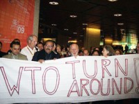 Proteste bei der WTO-Ministerkonferenz in Genf