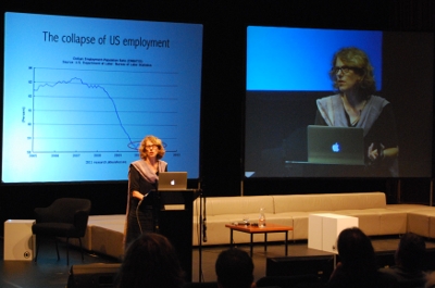 Juliet Schor at the conference